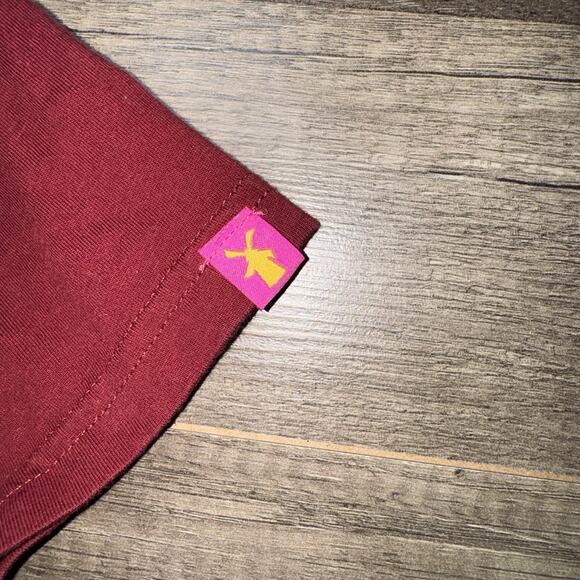 Dutch Bros Shirt Women XL Red Stay Up Late Change The World Graphic Tee Coffee - Picture 4 of 5